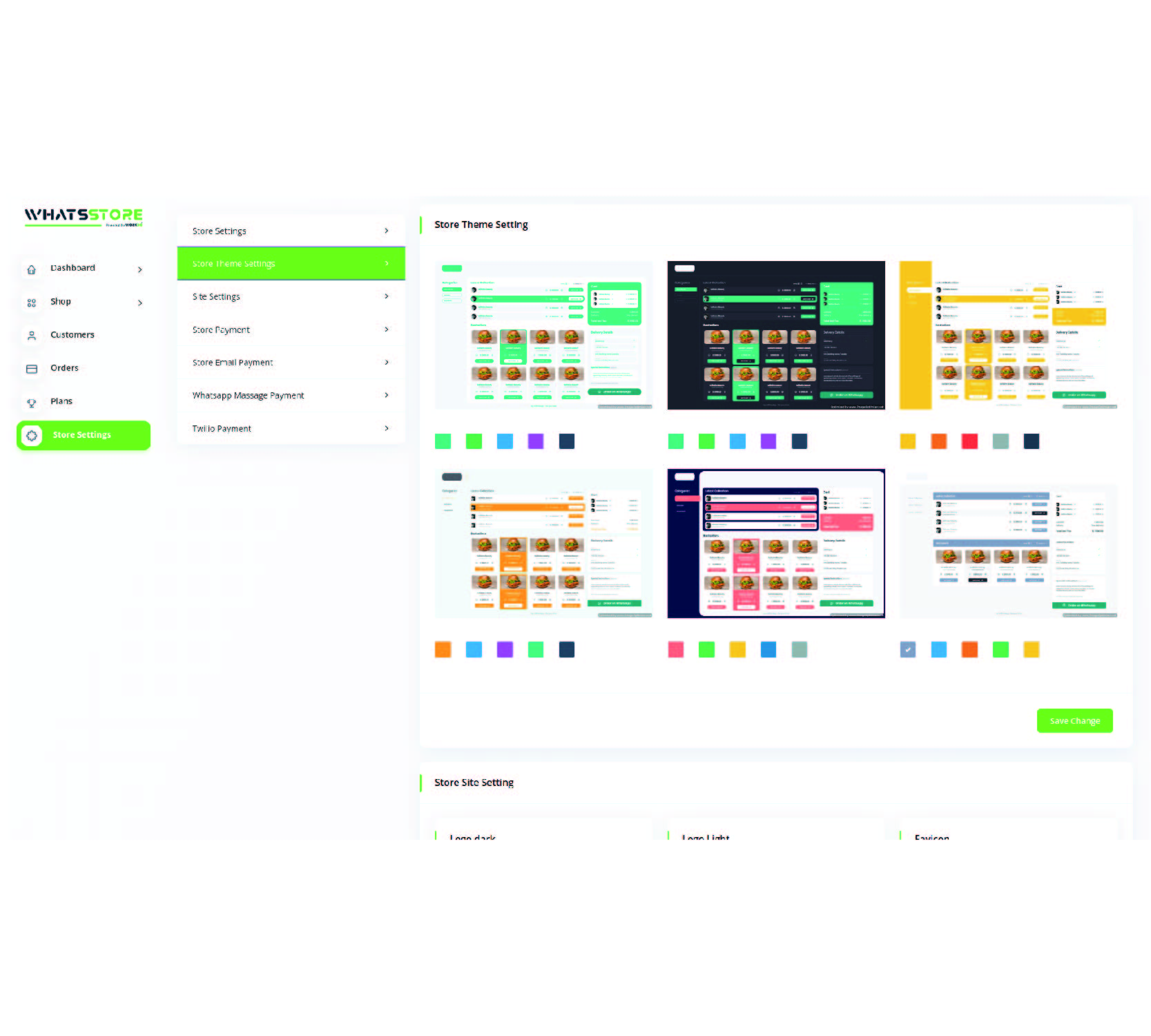 WhatsStore SaaS - 在线 WhatsApp 商店构建器